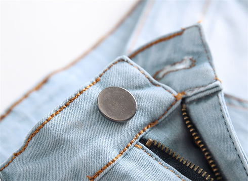 Men's Classic Summer Slim Fit Classic Denim Jean Shorts