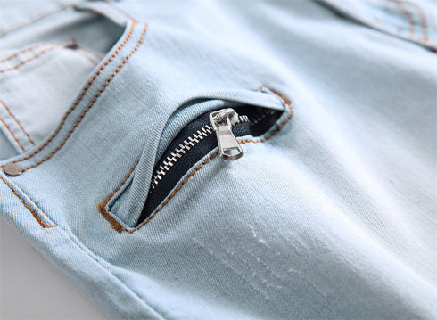 Men's Classic Summer Slim Fit Classic Denim Jean Shorts