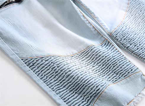 Men's Classic Summer Slim Fit Classic Denim Jean Shorts