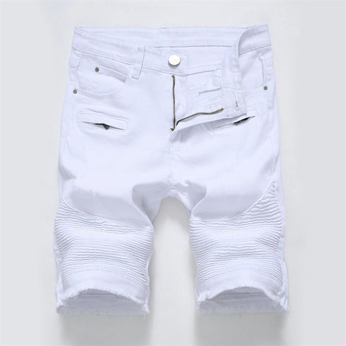 Men's Classic Summer Slim Fit Classic Denim Jean Shorts