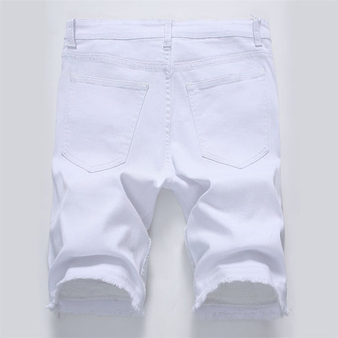 Men's Classic Summer Slim Fit Classic Denim Jean Shorts