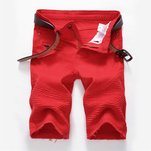 Men's Classic Summer Slim Fit Classic Denim Jean Shorts