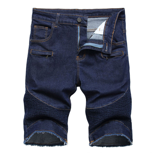 Men's Classic Summer Slim Fit Classic Denim Jean Shorts