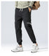 Men's Drawstring Jogging Cargo Casual Pants with Pockets