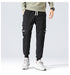 Men's Drawstring Jogging Cargo Casual Pants with Pockets