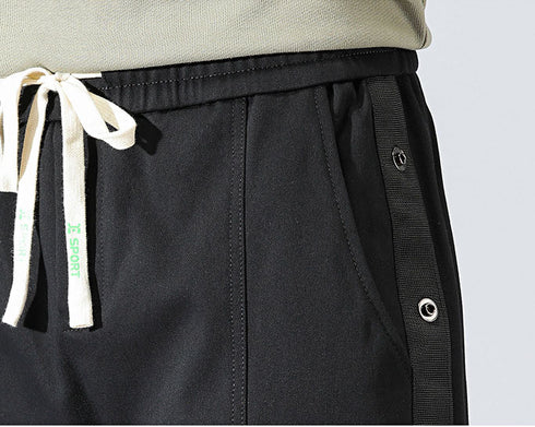 Men's Drawstring Jogging Cargo Casual Pants with Pockets