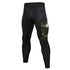 Men's Dry Fit Athletic Tights Compression Pants with Pocket