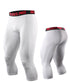 Men's Dry Fit Capri Compression Pants Workout Running Leggings