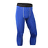 Men's Dry Fit Capri Workout Leggings Compression Pants