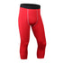 Men's Dry Fit Capri Workout Leggings Compression Pants