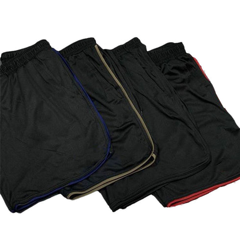 Men's Dry Fit Elastic Waist Exercise Bodybuilding Training Shorts