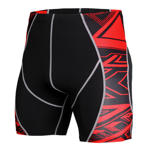 Men's Elastic Dry Fit Professional Sweat Compression Shorts