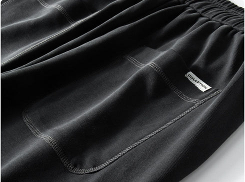 Men's Elastic Waist Fleece-Lined Harem Plus Size Joggers