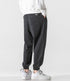 Men's Elastic Waist Fleece-Lined Harem Plus Size Joggers