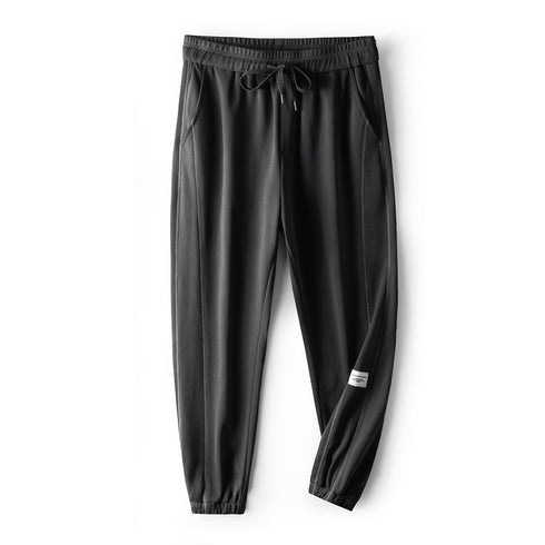 Men's Elastic Waist Fleece-Lined Harem Plus Size Joggers