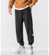 Men's Elastic Waist Fleece-Lined Harem Plus Size Joggers