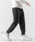 Men's Elastic Waist Fleece-Lined Harem Plus Size Joggers
