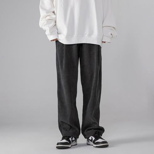 Men's Elastic Waist Straight Leg Joggers Pants