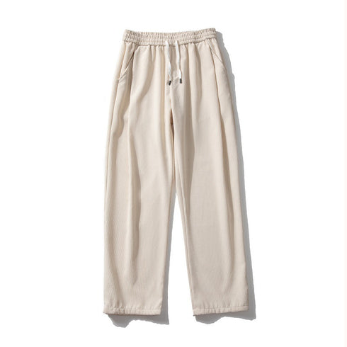 Men's Elastic Waist Straight Leg Joggers Pants