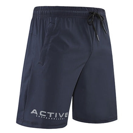 Men's Elastic Waistband Quick Dry Bodybuilding Jogging Shorts