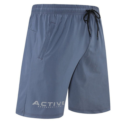 Men's Elastic Waistband Quick Dry Bodybuilding Jogging Shorts