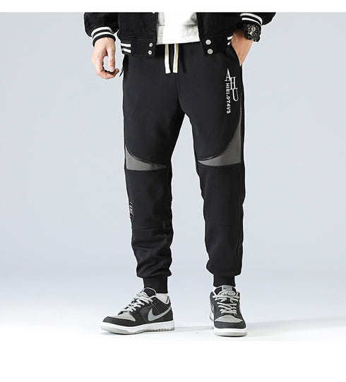 Men's Fashion Athletic Cargo Workout Casual Jogger Trousers