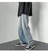 Men's Fashion Big Loose Relaxed Straight-Leg Jeans