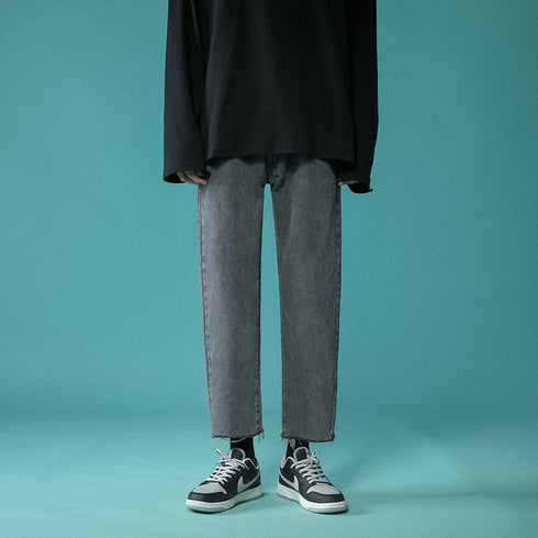 Men's Fashion Comfort Straight Fit Denim Jeans