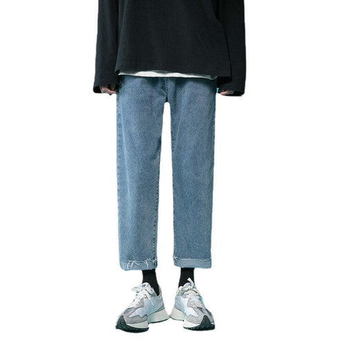 Men's Fashion Comfort Straight Fit Denim Jeans