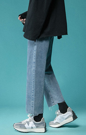 Men's Fashion Comfort Straight Fit Denim Jeans