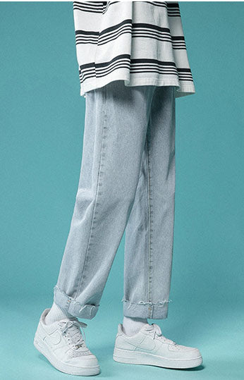 Men's Fashion Comfort Straight Fit Denim Jeans