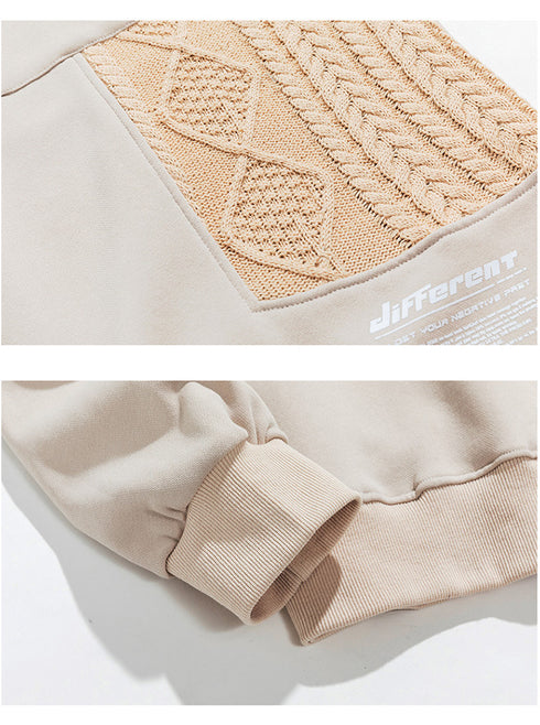 Men's Fashion Long Sleeve Sweater Crewneck Sweatshirt