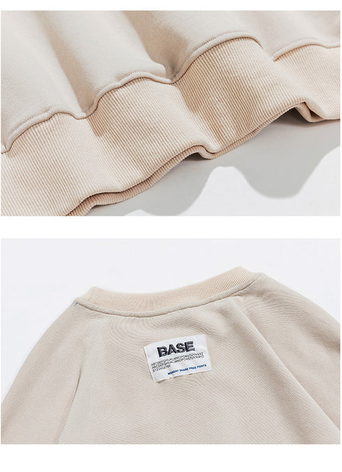 Men's Fashion Long Sleeve Sweater Crewneck Sweatshirt