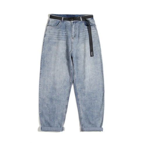 Men's Fashion Loose Denim Work Zipper Jeans