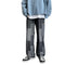 Men's Fashion Straight Wide-Leg Loose Relaxed Denim Jeans