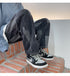 Men's Fashion Straight Wide-Leg Loose Relaxed Denim Jeans