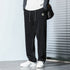 Men's Straight Leg Drawstring Basic Jogger Fleece Pants