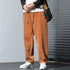 Men's Straight Leg Drawstring Basic Jogger Fleece Pants