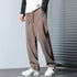 Men's Straight Leg Drawstring Basic Jogger Fleece Pants