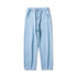 Men's Fleece-Lined Straight Wide Leg Denim Jeans
