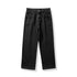 Men's Fleece-Lined Straight fit Solid Color Loose Denim Work Jeans