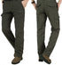 Men's Thick Cargo Pants with Multi Pockets