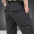 Men's Thick Cargo Pants with Multi Pockets
