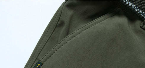 Men's Thick Cargo Pants with Multi Pockets