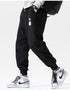 Men's Fleece Corduroy Plus Size Drawstring Jogger Trousers