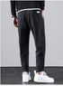 Plus Size Men's Straight Leg Fleece Cargo Pants for Workout