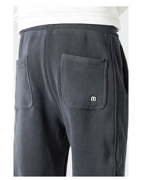 Men's Plus Size Fleece Joggers for Men Drawstring Sweatpants