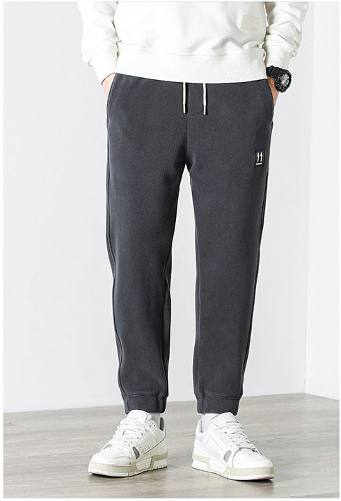 Men's Plus Size Fleece Joggers for Men Drawstring Sweatpants
