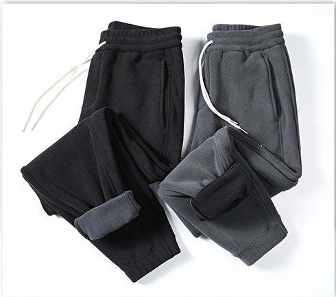 Men's Plus Size Fleece Joggers for Men Drawstring Sweatpants