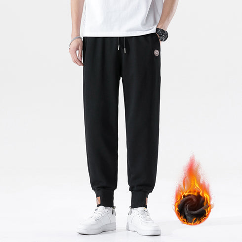 Men's Fleece Sweatpants Casual Drawstring Plus Size Joggers